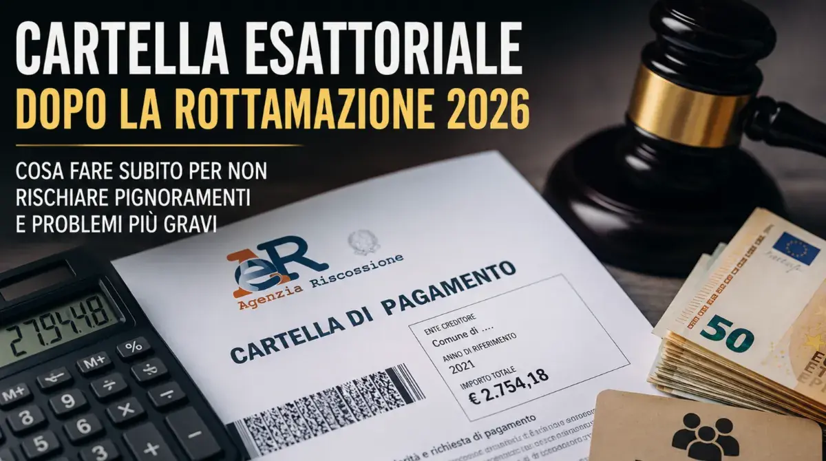 Cartella esattoriale 2026: cosa fare dopo la rottamazione