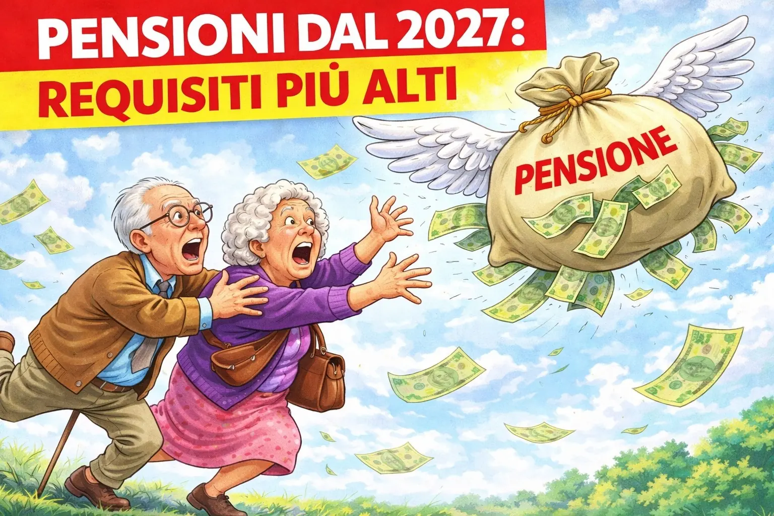Pensioni 2027: nuovi requisiti, chi rischia un mese in più