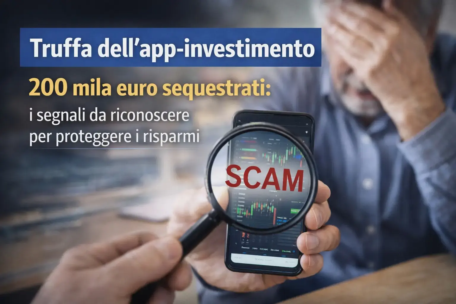 Truffa dell'app d'investimento: 7 segnali da controllare